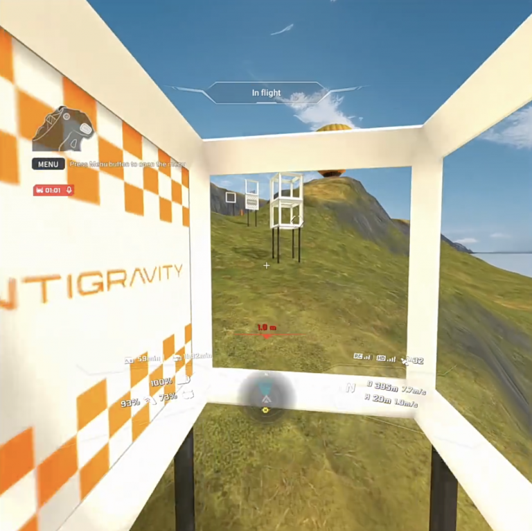 simulador de drones Antigravity A1