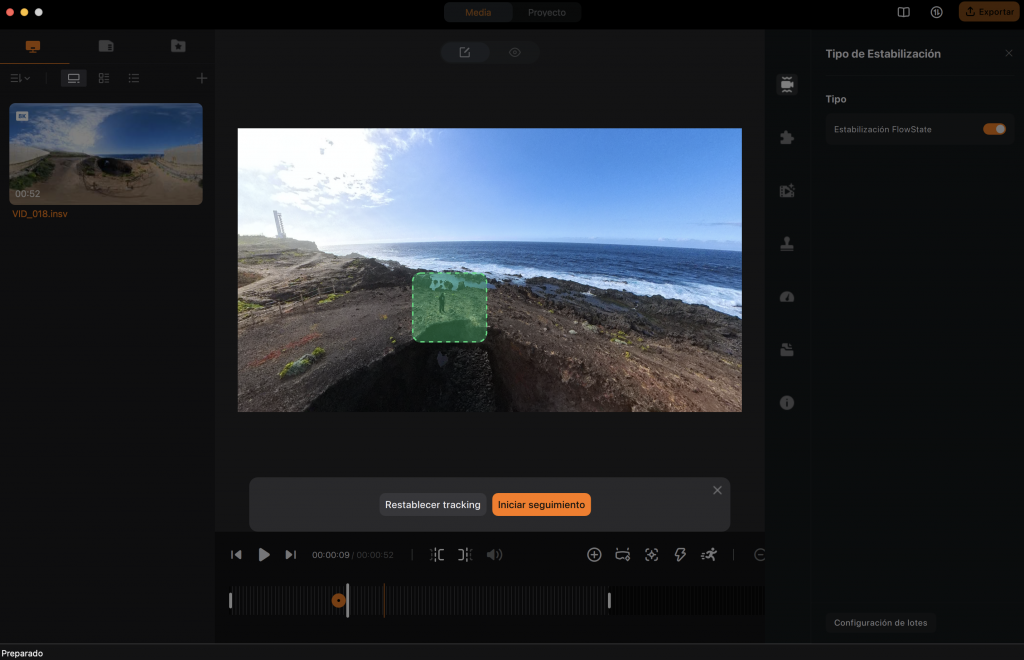 aplicando seguimiento en antigravity studio